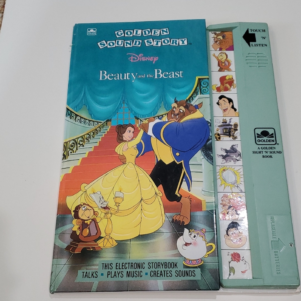 Golden Sound Story Disney Beauty and the Beast Sound Storybook